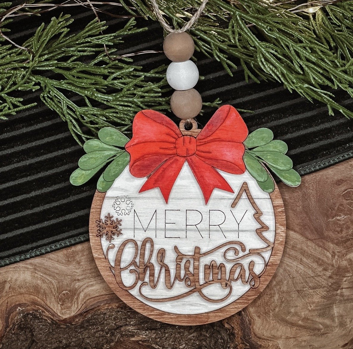 Merry Christmas Ornament