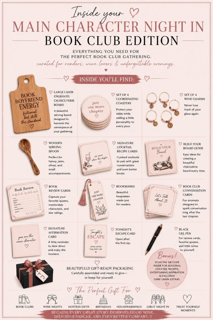 Charcuterie Box Book Club Edition
