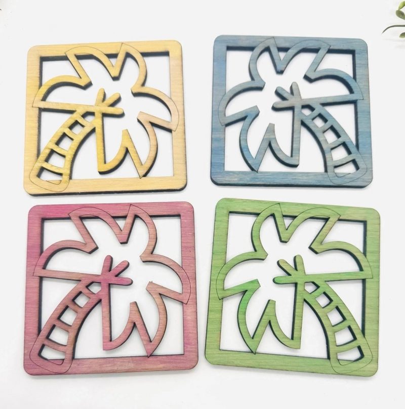 Palm tree Coaster set